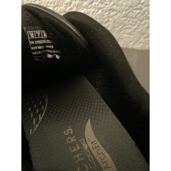 Women's Shoe SKECHERS ARCH FIT S-MILES-MILE MAKERS - 155570/BBK - Picture 4 of 5